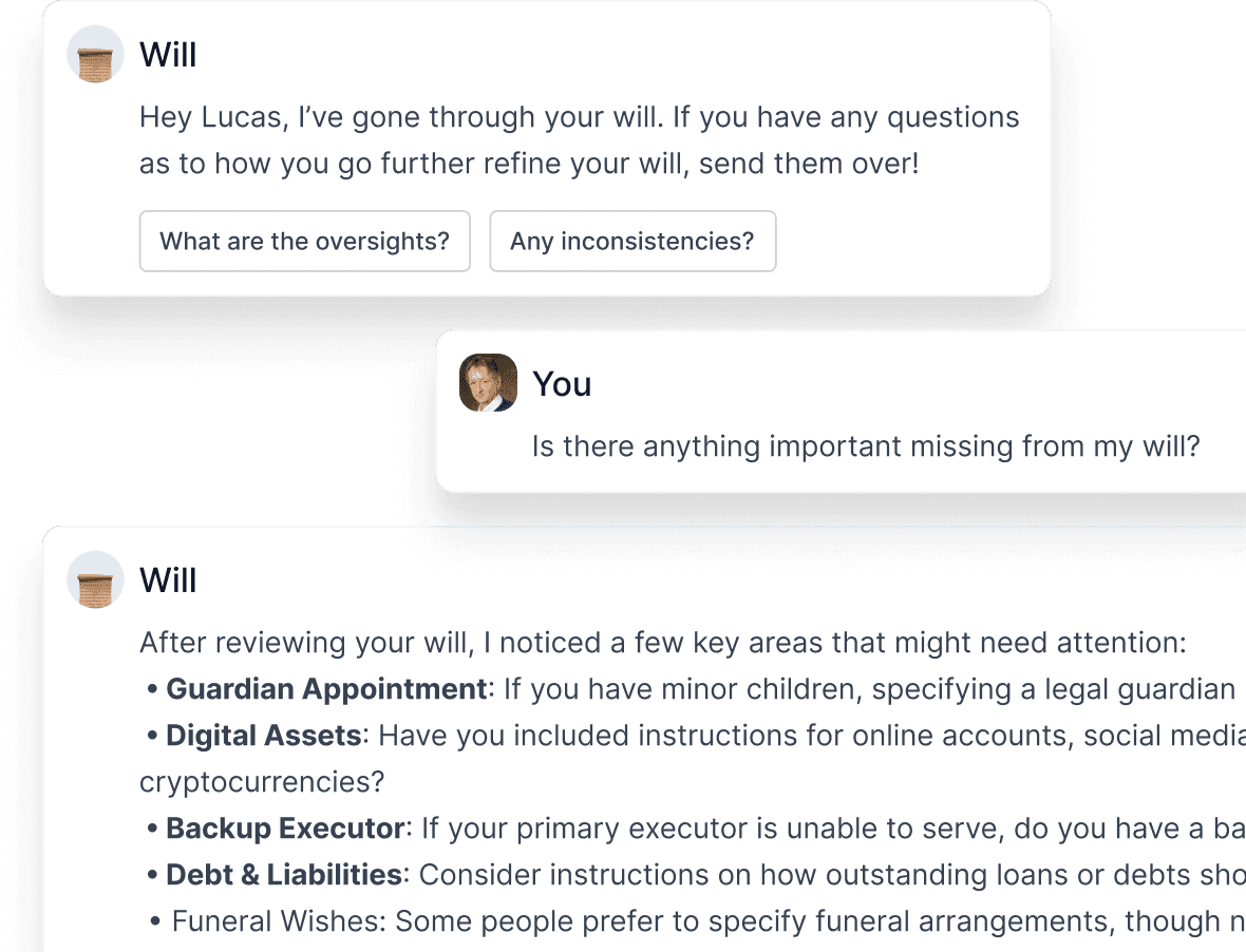 AI Review & Chat